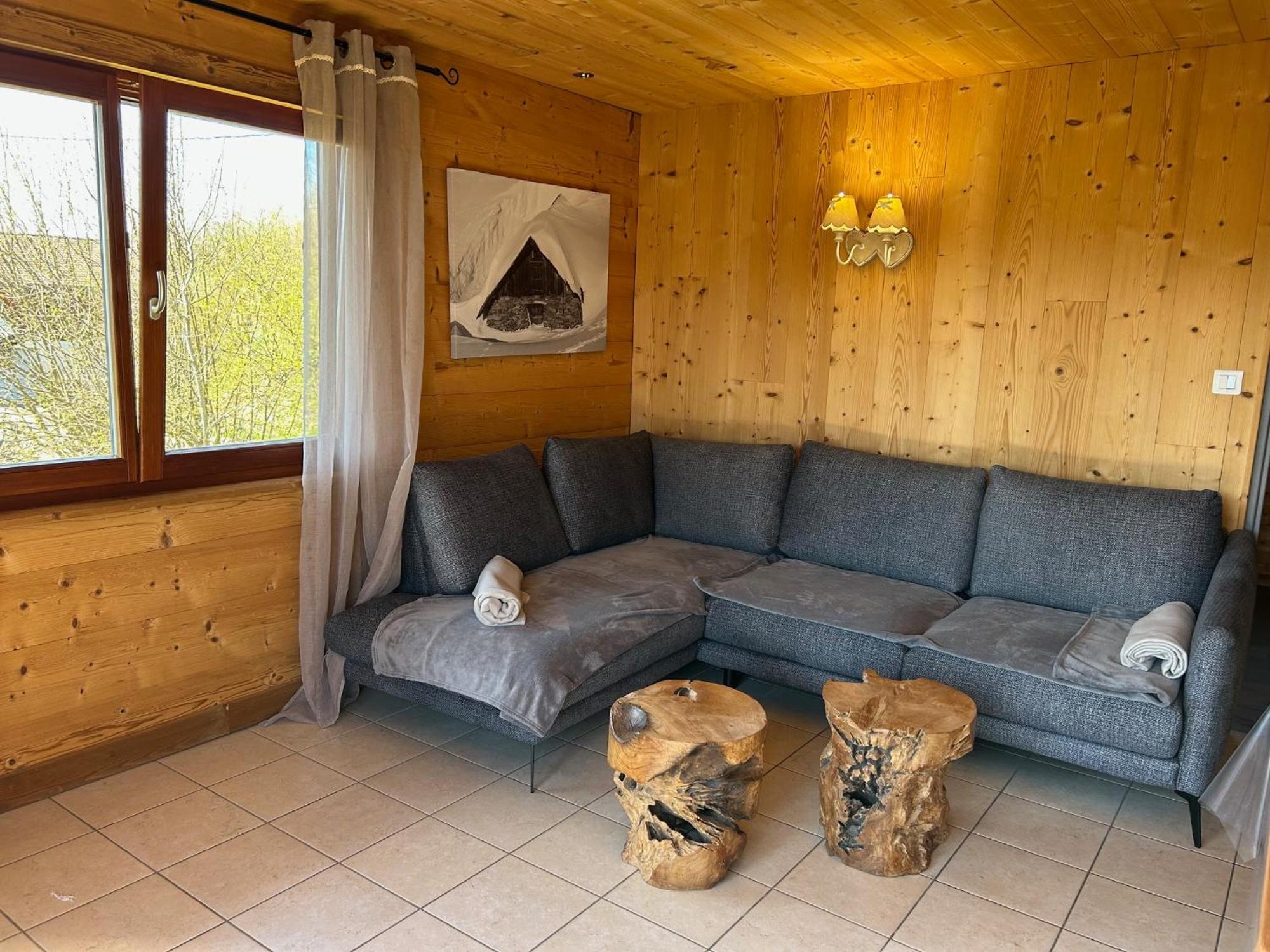Chalet Les Bouleaux, La Montagne Des Lamas La Bresse Buitenkant foto