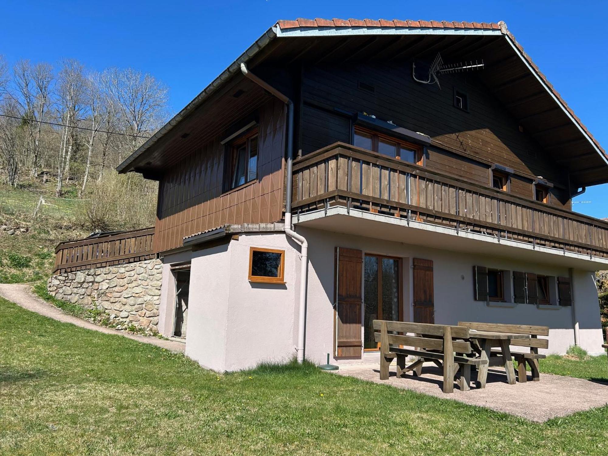 Chalet Les Bouleaux, La Montagne Des Lamas La Bresse Buitenkant foto