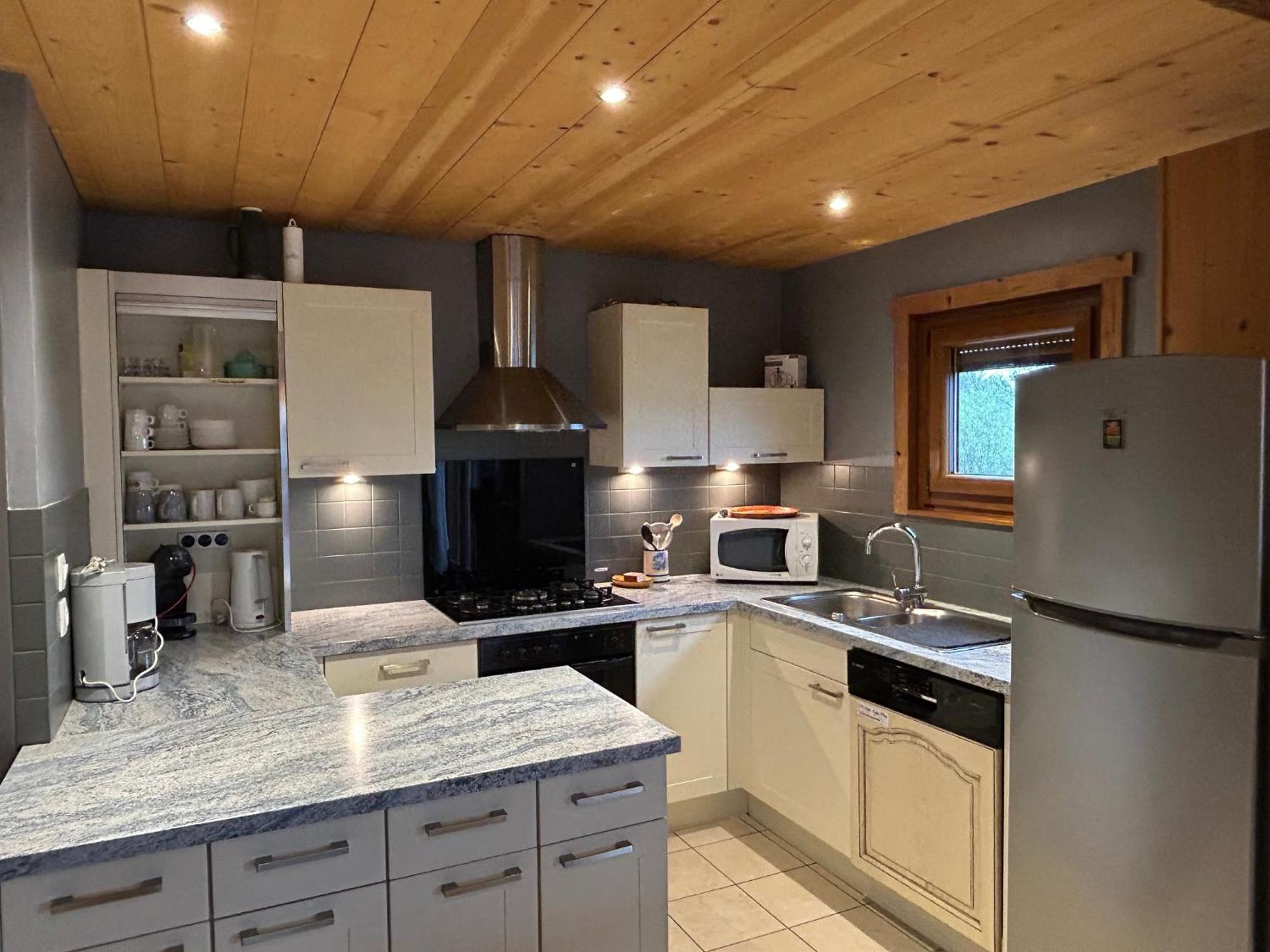 Chalet Les Bouleaux, La Montagne Des Lamas La Bresse Buitenkant foto