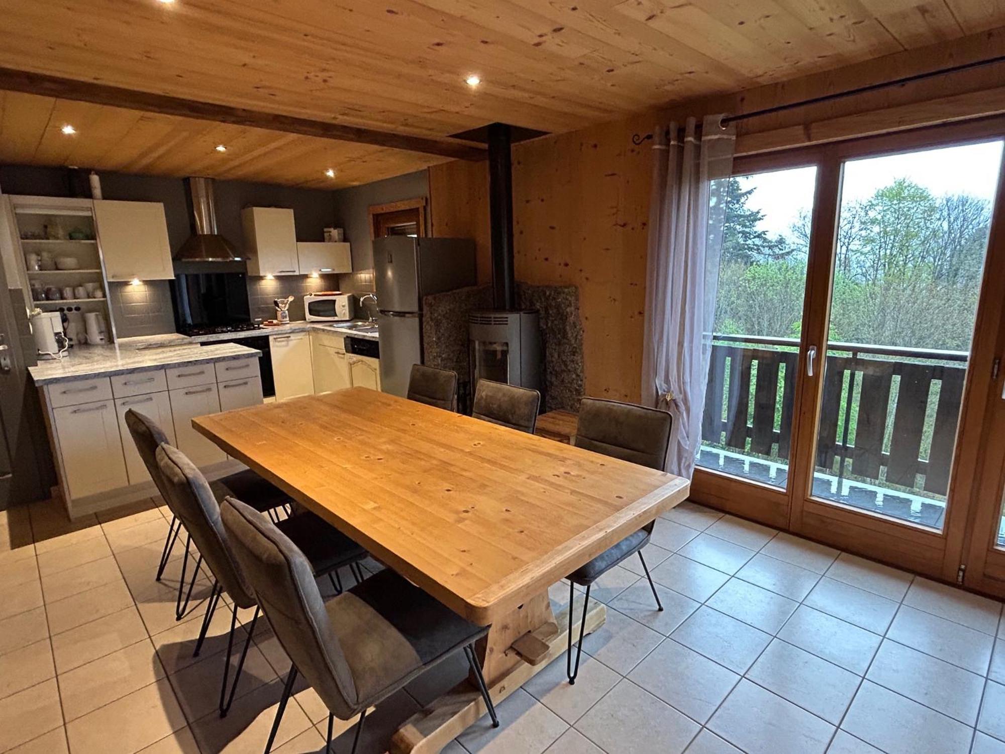 Chalet Les Bouleaux, La Montagne Des Lamas La Bresse Buitenkant foto