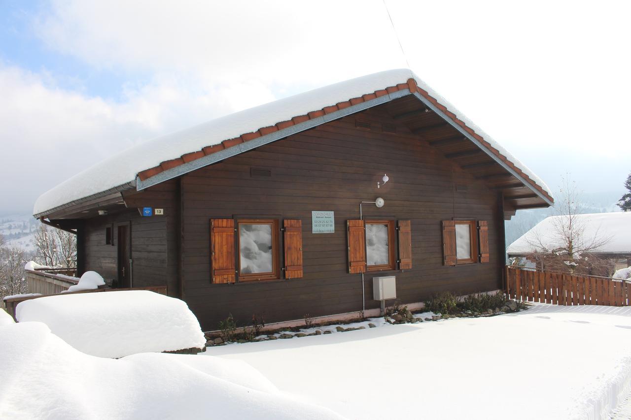 Chalet Les Bouleaux, La Montagne Des Lamas La Bresse Buitenkant foto